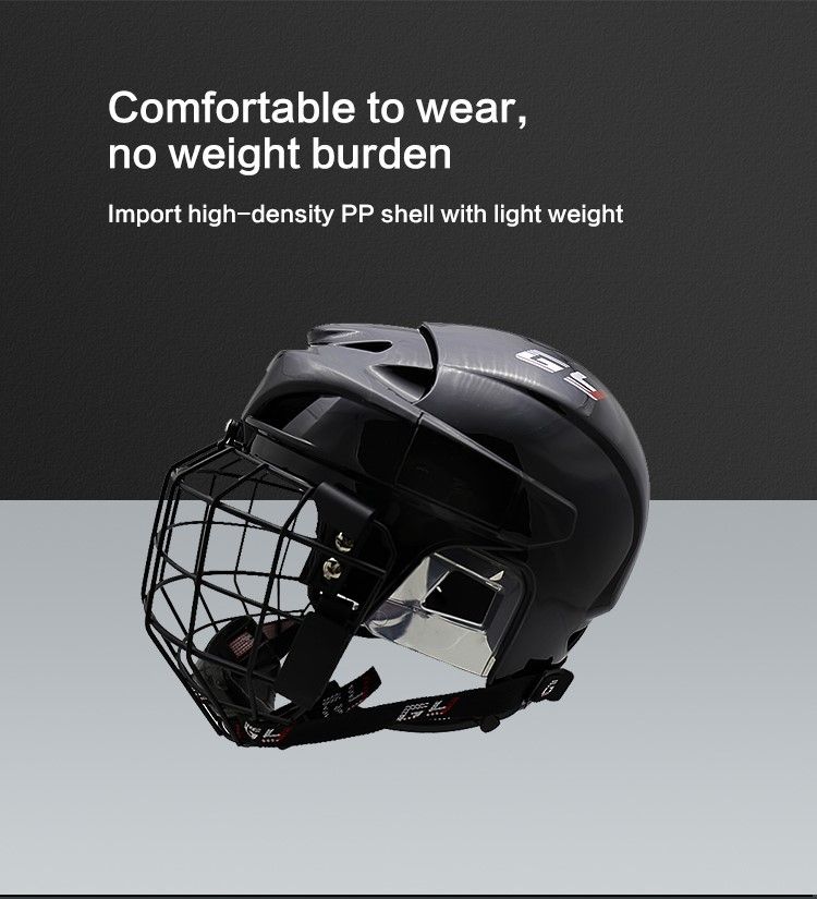 Apa yang terdiri daripada Helmet Pemain Hoki?