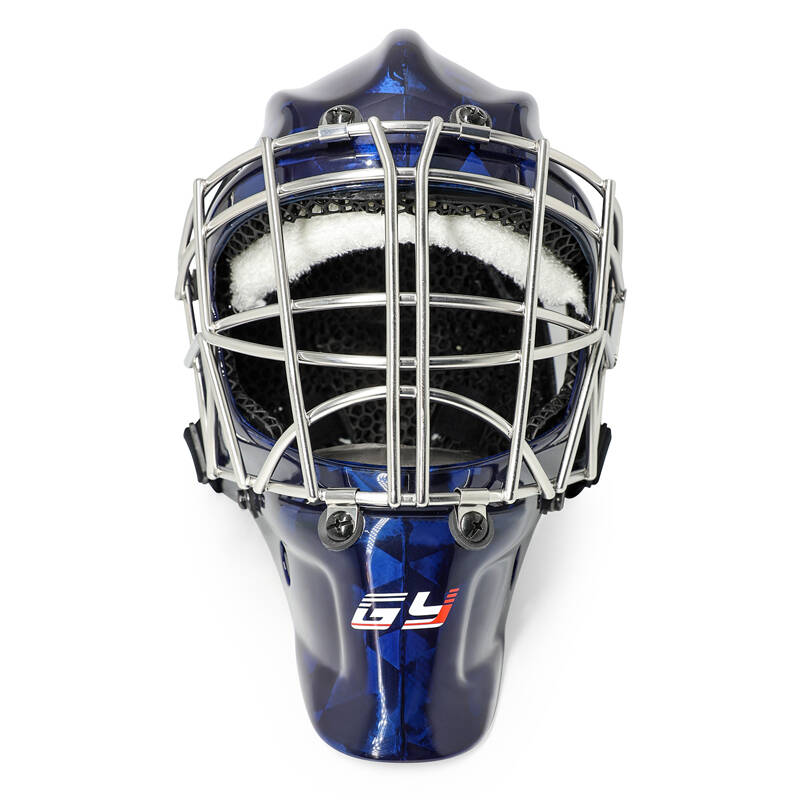 Helmet Penjaga Gol Ais Dewasa XL Lapik Bercetak 3D Buatan Tersuai untuk Perlindungan Terbaik