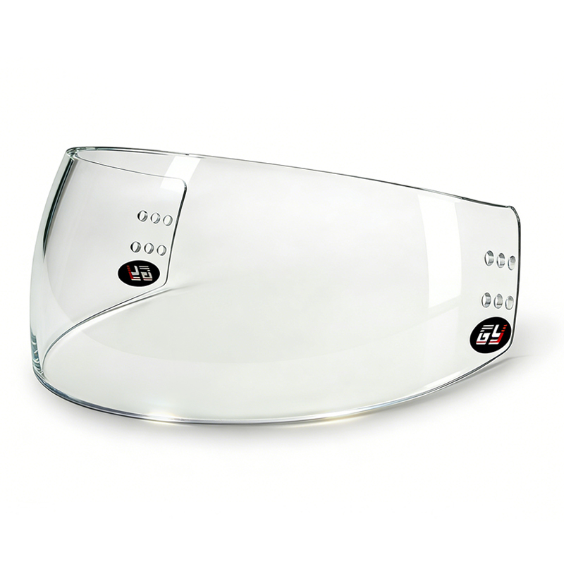 Visor Hoki Ais HD Optik Premium | Visor Anti-Kabut Diperakui IFF yang ringan